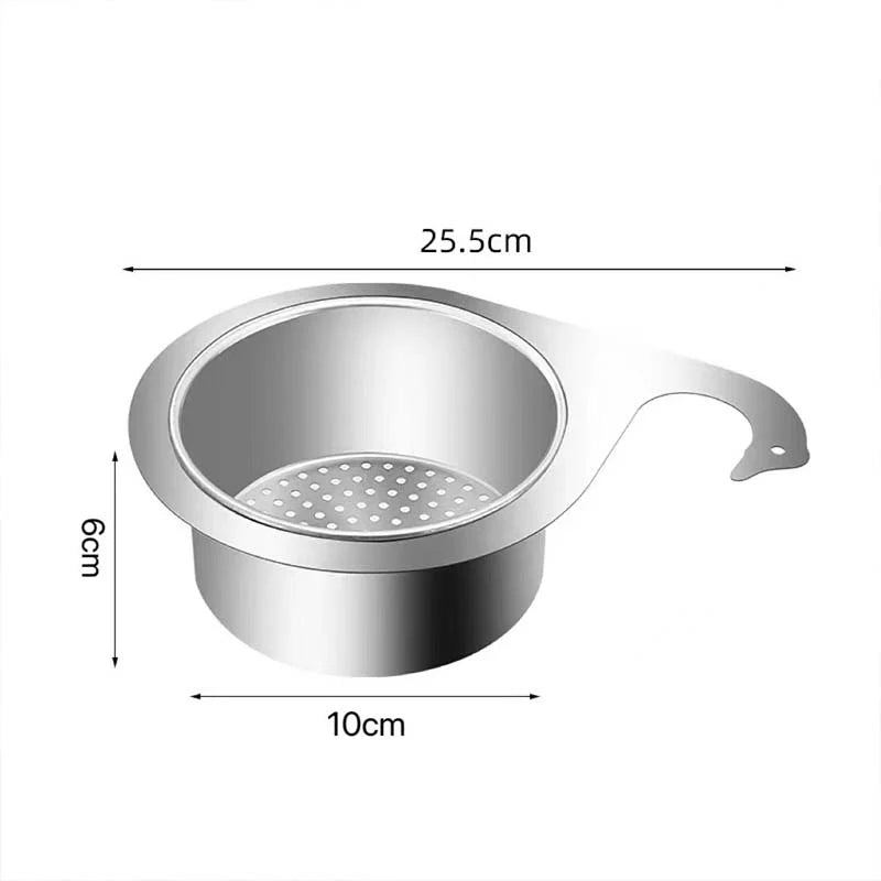 Hanging Strainer & Food Catcher
