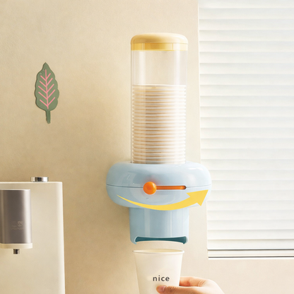 Wall-Mounted Disposable Cup Dispenser