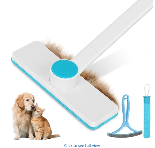 🐾 Harvonicelora™ 3-in-1 Pet Grooming Brush — One Tool, Total Pet Care! ✨
